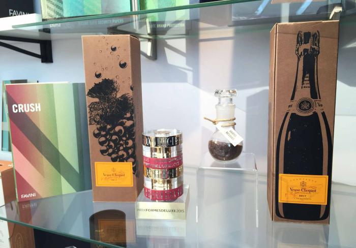 Packaging made by DS Smith and Favini for Veuve Clicquot wins the Formes de Luxe prize
